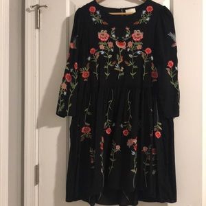 Anthropologie Floral Maeve Dress
